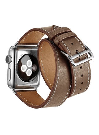 Replacement Strap For Apple Watch Series 1/2/3/4 40/38mm Brown - v1563167967/N27686042A_1