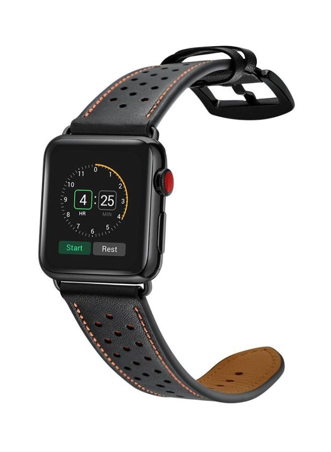 Mifan - Replacement Band For Apple Watch Series 1/2/3 44 mm/42 mm Black - Image 1