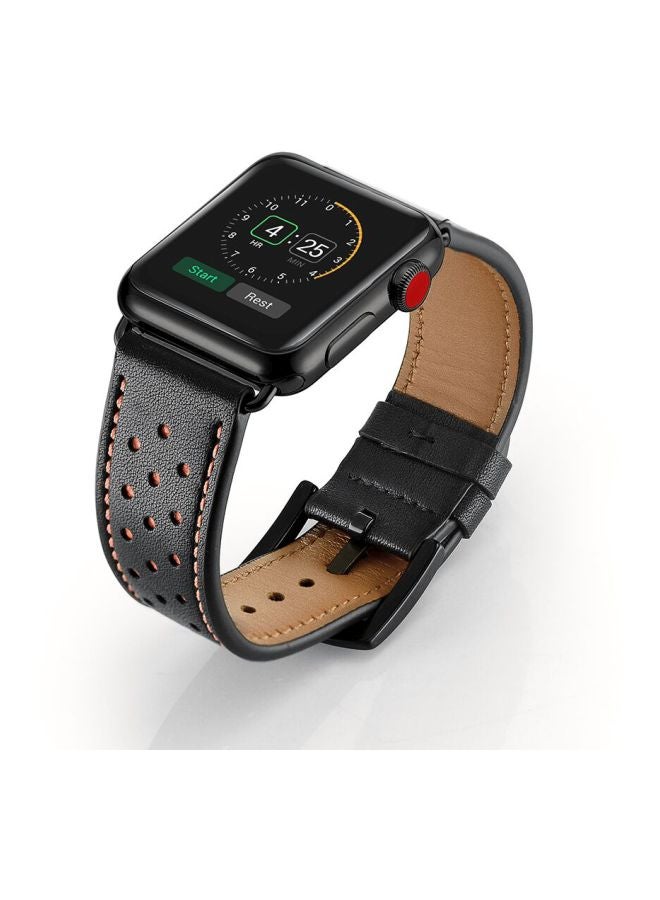 Mifan - Replacement Band For Apple Watch Series 1/2/3 44 mm/42 mm Black - Image 1