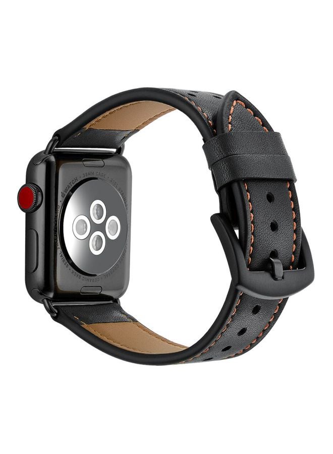 Mifan - Replacement Band For Apple Watch Series 1/2/3 44 mm/42 mm Black - Image 1