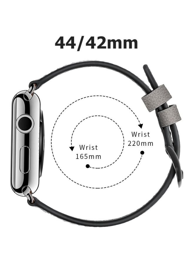 ميفان سوا بديل لساعة أبل سلسلة 1/2/3/4 مقاس 44 مم/42 مم رمادي - Image 4