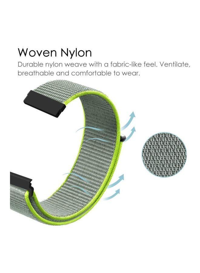 ميفان سوار بديل للساعة الذكية أخضر/رمادي - Image 2