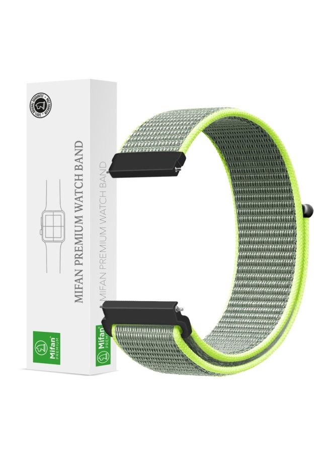 ميفان سوار بديل للساعة الذكية أخضر/رمادي - Image 1