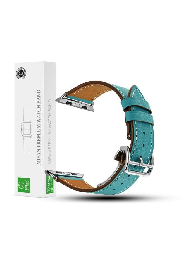 ميفان سوار بديل لسلسلة ساعات أبل 1/2/3/4 مقاس 42/44 مم أزرق - Image 5