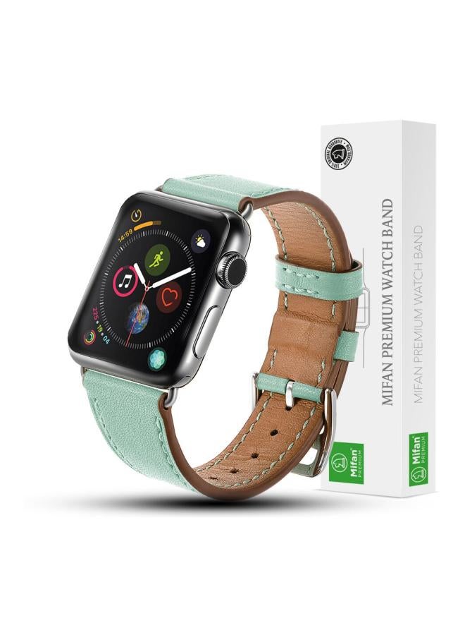 Mifan Replacement Band For Apple Watch Series 1/2/3/4 40/38 mm Light Green - Image 4