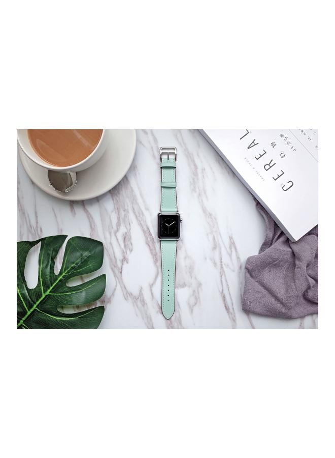Mifan Replacement Band For Apple Watch Series 1/2/3/4 40/38 mm Light Green - Image 5