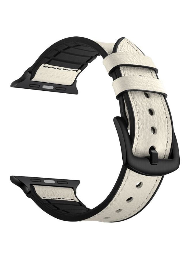 Mifan Replacement Strap For Apple Watch Series 1/2/3/4 44/42mm White - Image 1