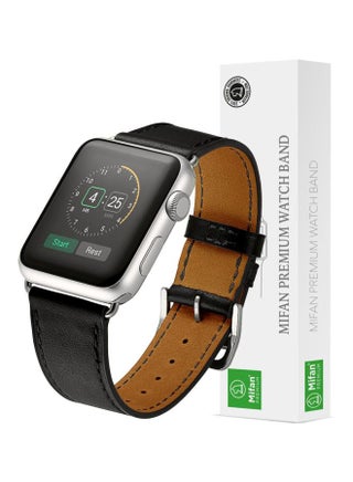 Replacement Band For Apple Watch Series 1/2/3/4 40/38 mm Black - v1563168039/N27686163A_1