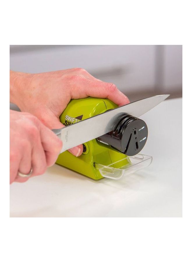 Cordless Motorized Knife Sharpener Green/Black - Image 3