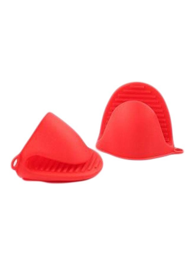 Baking Glove Pot Tool Holder Red 