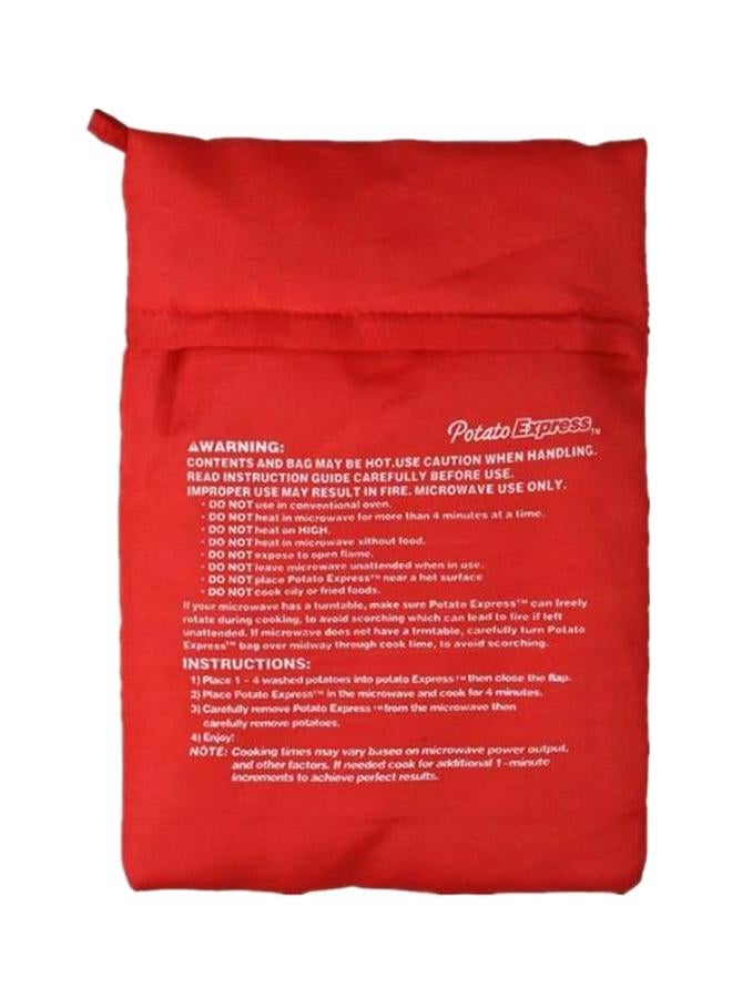 Generic - Microwave Baking Bag Red 10x8inch - Image 1