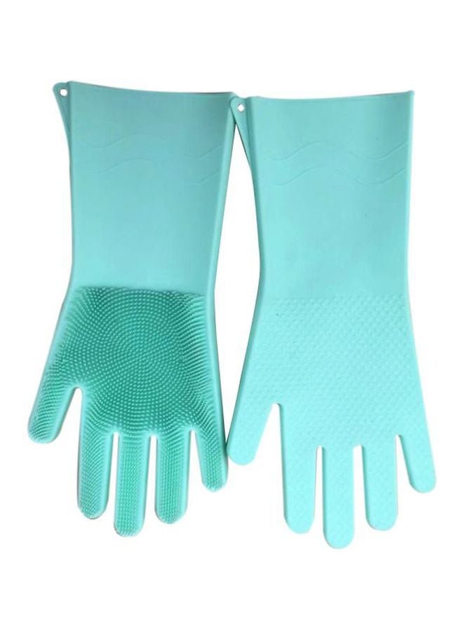اثنين من قفازات التنظيف أخضر - Image 3