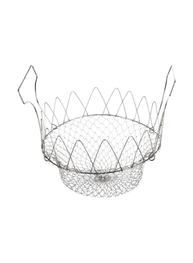 Stainless Steel Steam Basket Silver  - Image 1