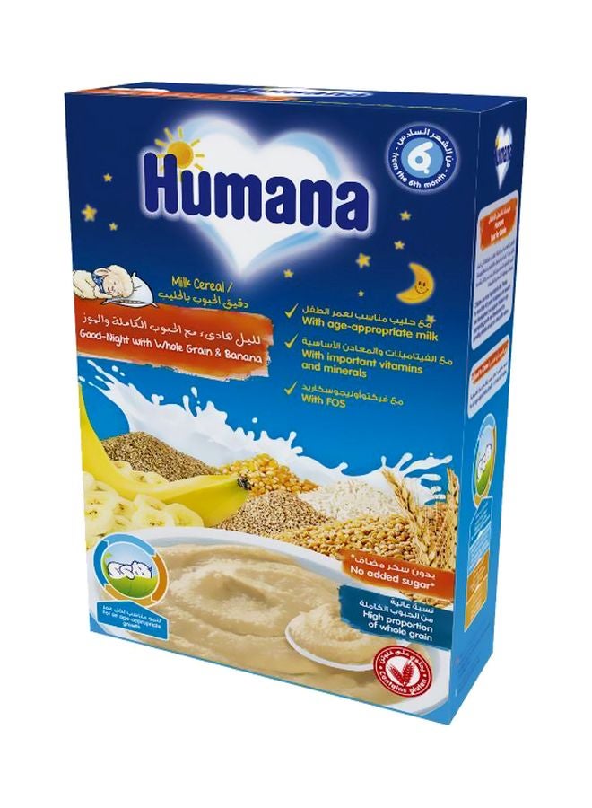Humana Milk Cereal Goodnight With Whole Grain And Banana 200grams