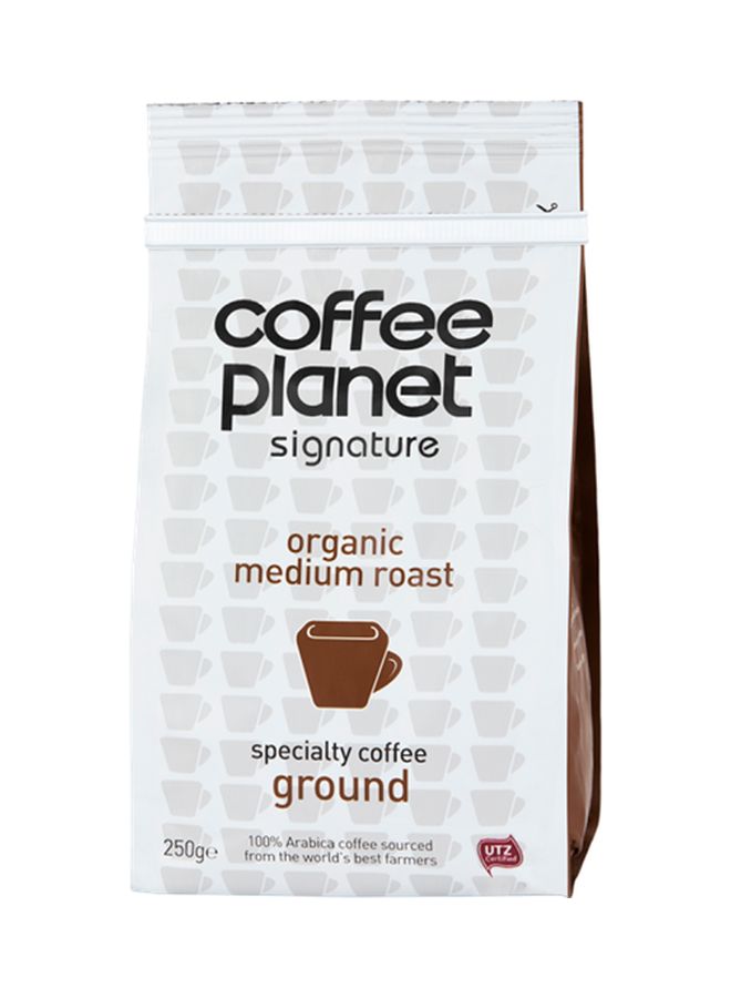 Coffee Planet Organic Medium Roast Coffee Ground 250grams | Best Price ...