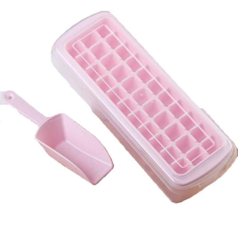 Sharpdo - Ice Cube Tray With Scoop Pink - Image 1