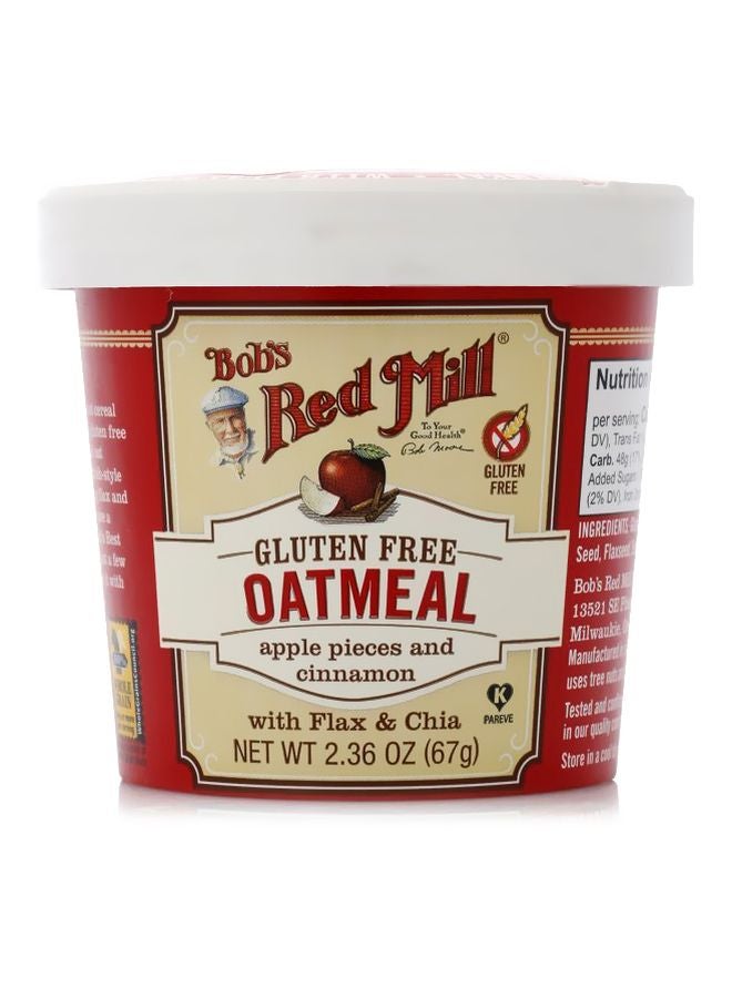 Bob's Red Mill Gluten Free Oatmeal Apple Pieces And Cinnamon 67grams