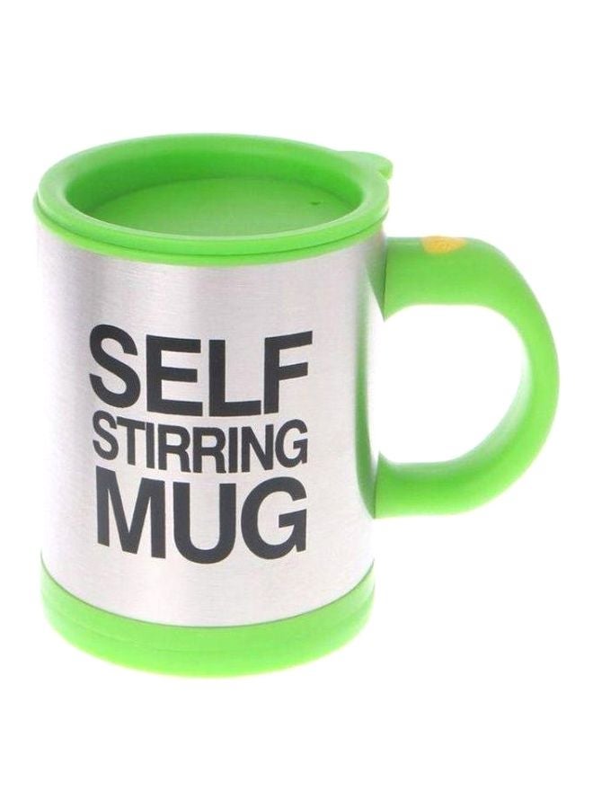 كوب التقليب التلقائي سيلف ستيرنج أخضر/فضي