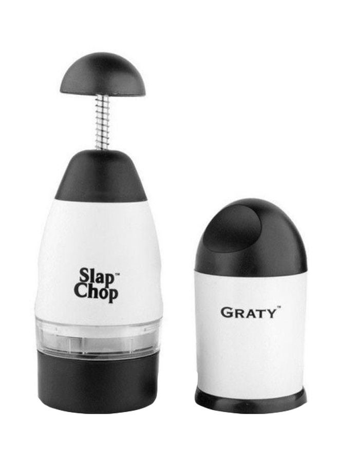 Generic Slap Chop Vegetable Cutter Grey/Black 