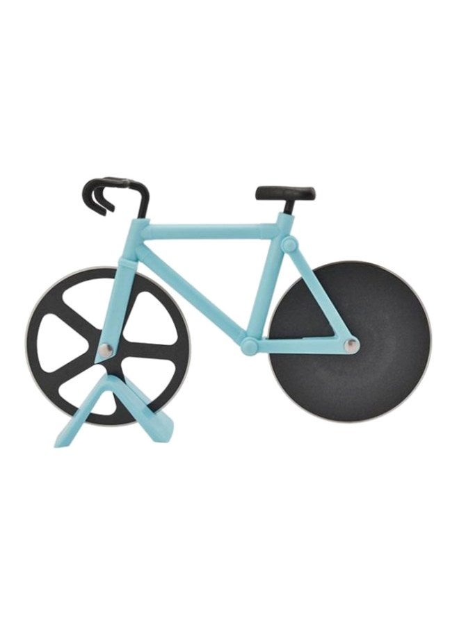 Bicycle Shaped Pizza Cutter Blue/Black 