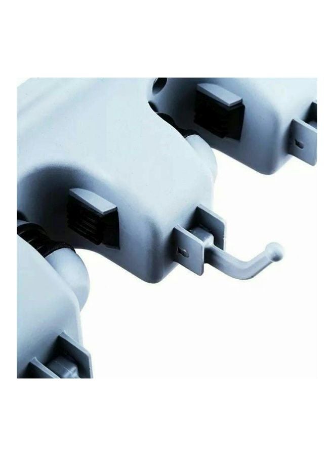 Generic Broom Holder And Sanitary Ware Tool Organizer Grey  - Image 3