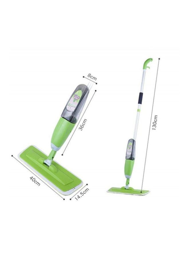 Generic Floor Spray Mop White/Green/Silver  - Image 2