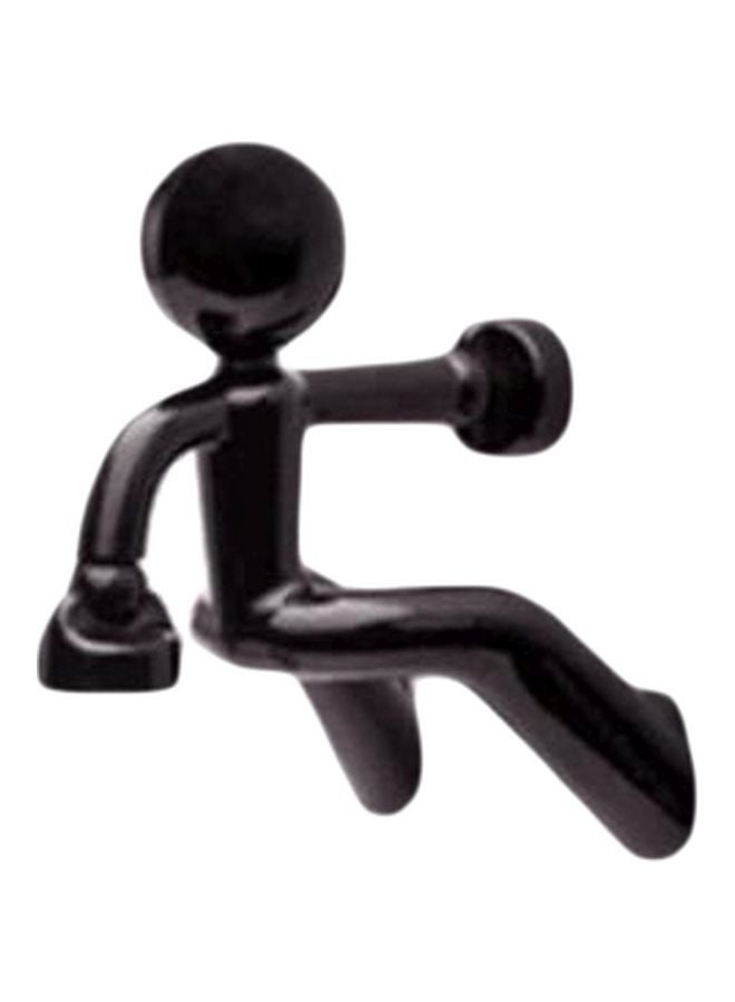 Magnetic Hook Hanger Black