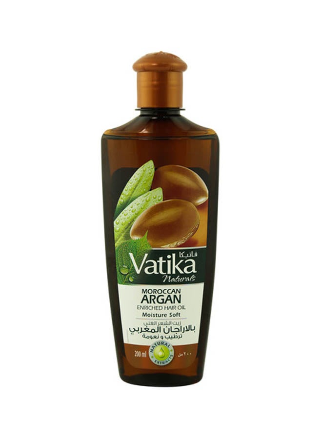 VATIKA Naturals Moroccan Argan Enriched Hair Oil 200ml 