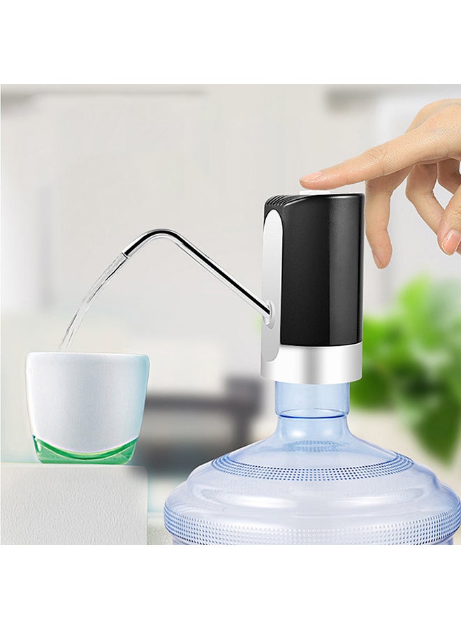 Portable Electric Water Dispenser H24193 Black/Silver  - Image 5