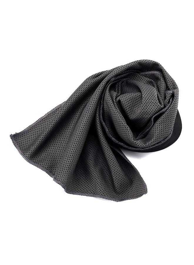 Sports Absorbent Towel Dark Gray 21×2×13centimeter