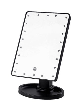 22 LED Square Multi-Function Makeup Mirror Black - v1563173212/N27061676A_1