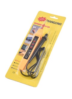 OSCO-TOOLS 3-In-1 Voltage Tester Yellow/Black 5.1inch 