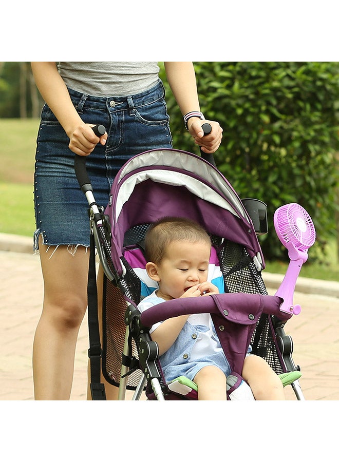 نانوم مروحة محمولة باليد وقابلة للشحن ومزوّدة بمنفذ USB 19121 أرجواني - Image 5