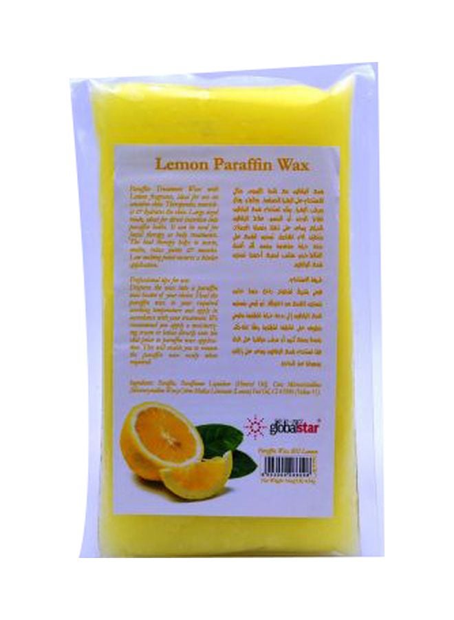Global Star - Lemon Paraffin Wax Yellow 400grams - Image 1