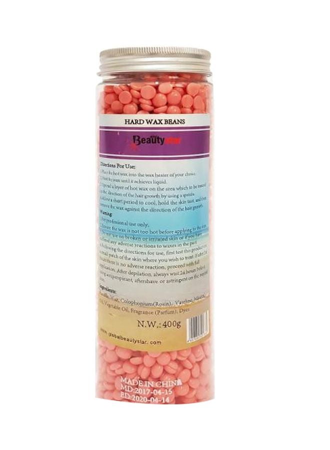 Hard Wax - Hair Removal Wax Beans Pink 400grams - Image 1