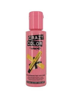 Crazy Color Semi-Permanent Hair Color Cream Canary Yellow 100ml 