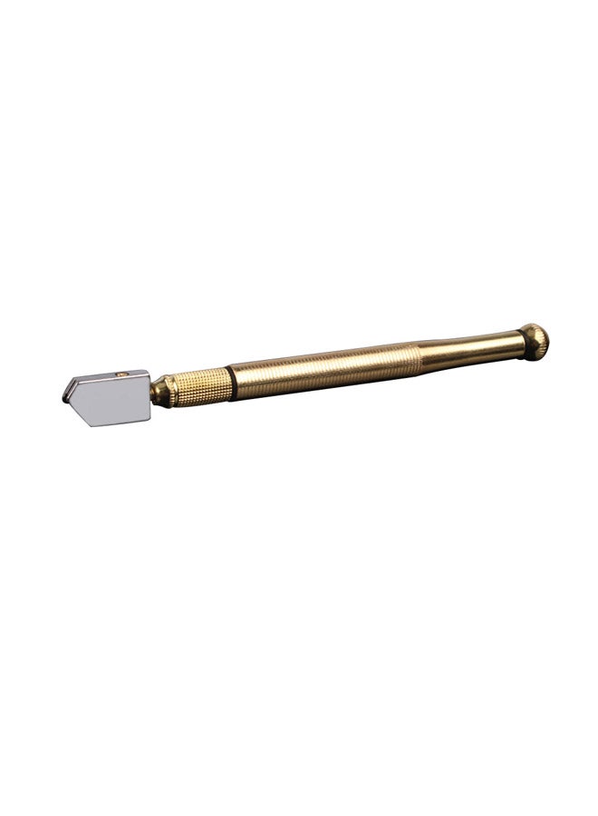 Generic - Straight And Special Shape Glass Cutter Gold - Image 1