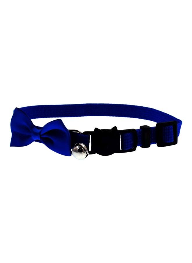 Bow Tie Pet Collar Blue