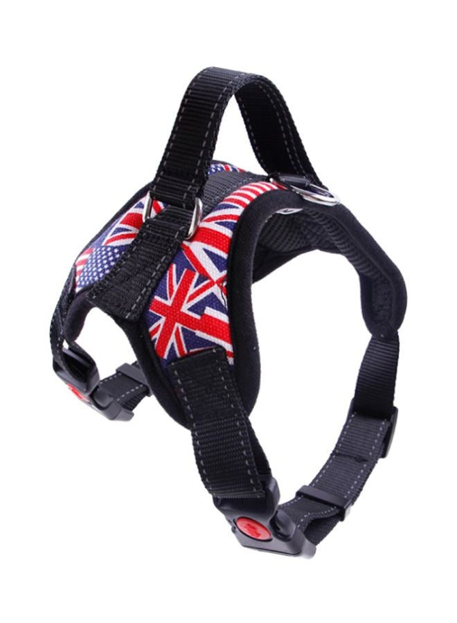 Adjustable Training Chest Strap Black/Red/Blue
