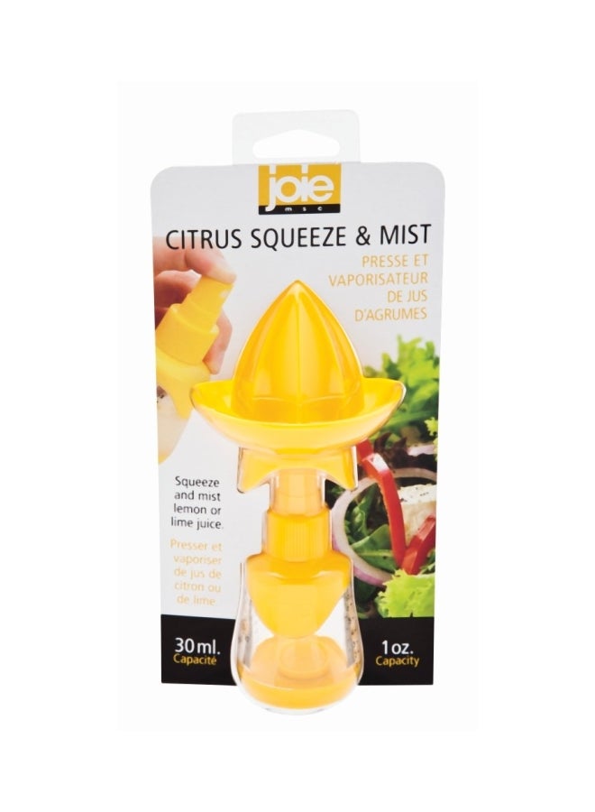 joie Citrus Squeeze And Mist Yellow/Clear 3x3x6.7inch - Image 2