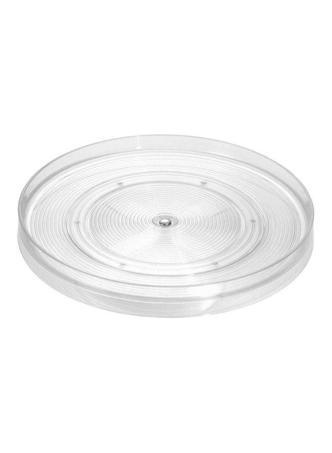 InterDesign Linus Turntable Clear 28.70x28.70x3.30cm  - Image 1