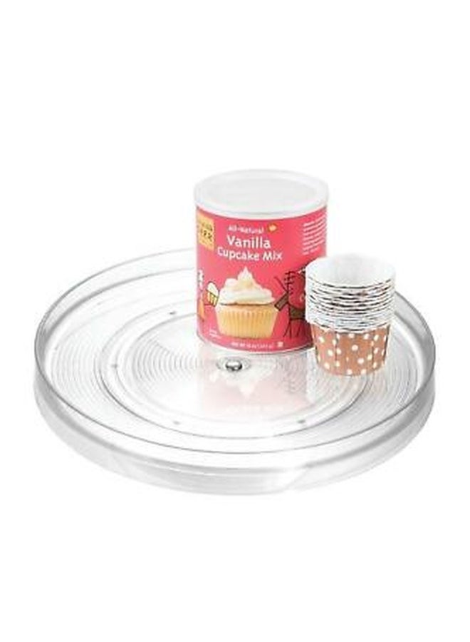 InterDesign Linus Turntable Clear 28.70x28.70x3.30cm  - Image 2
