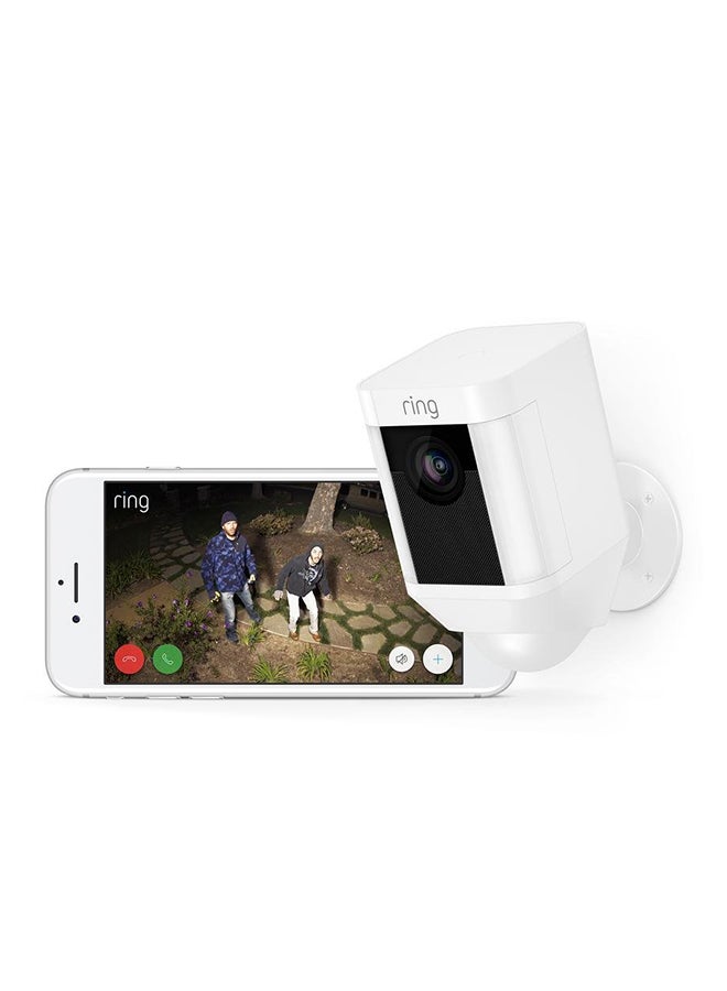 Ring Spotlight Cam Battery White/Black - Image 5