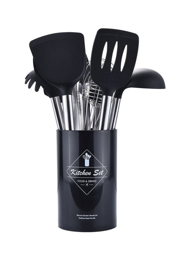 8-Piece Kitchen Utensils Set Black