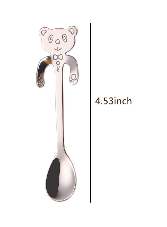 تي دي هوم طقم ملاعق قهوة مكون من 6 قطع فضي 11.5Ø³Ù†ØªÙŠÙ…ØªØ± - Image 3