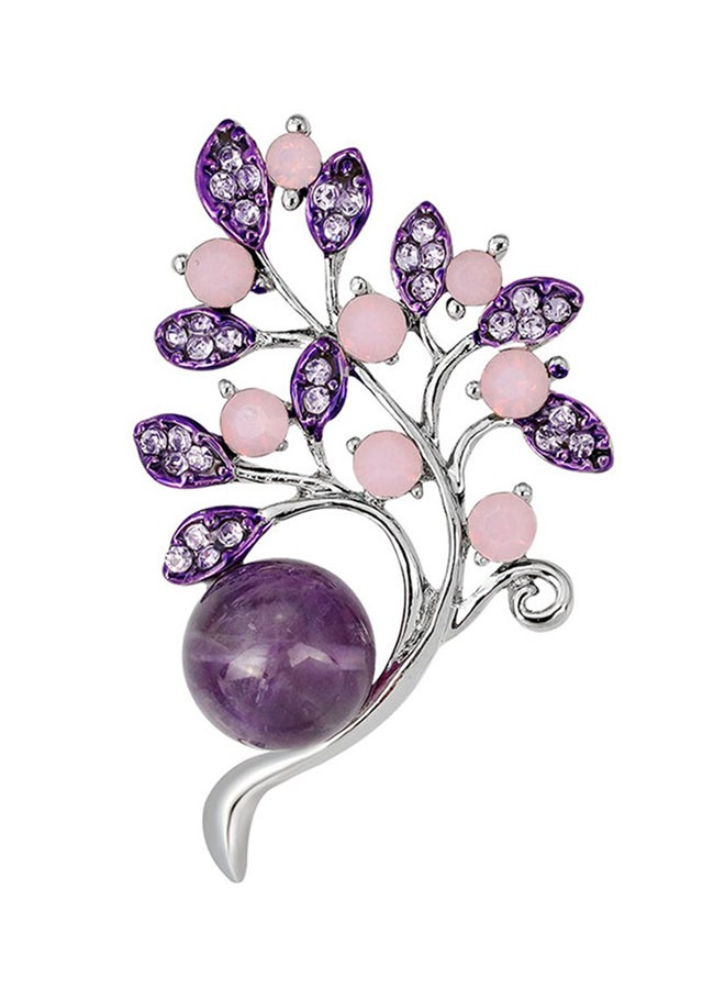 Charming Vintage Metal Brooch