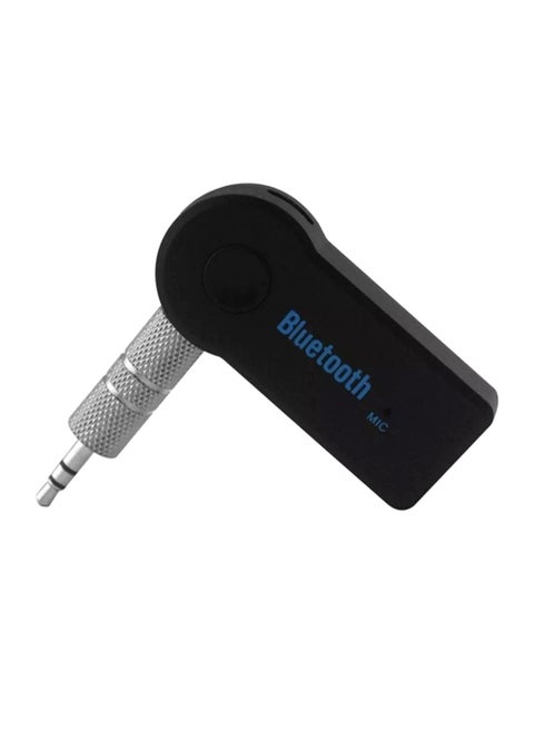 Wireless Bluetooth Music Receiver With 3.5mm Port Black