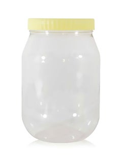 Sunpet Plastic Spice Jar Clear/Yellow 3000ml 