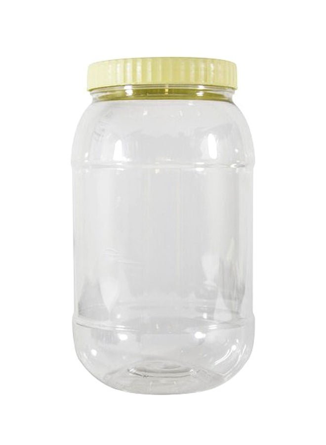 Sunpet Plastic Spice Jar Clear/Yellow 2000ml 
