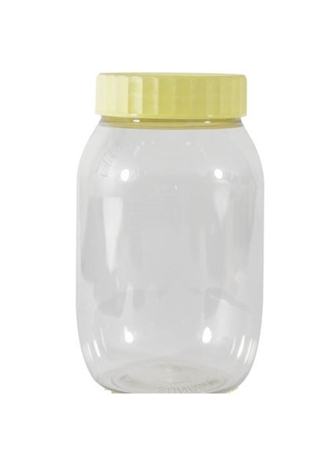 Sunpet Plastic Jar Clear/Yellow